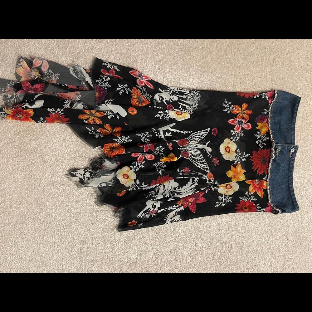 Limelight Original Asymmetrical Floral Skirt